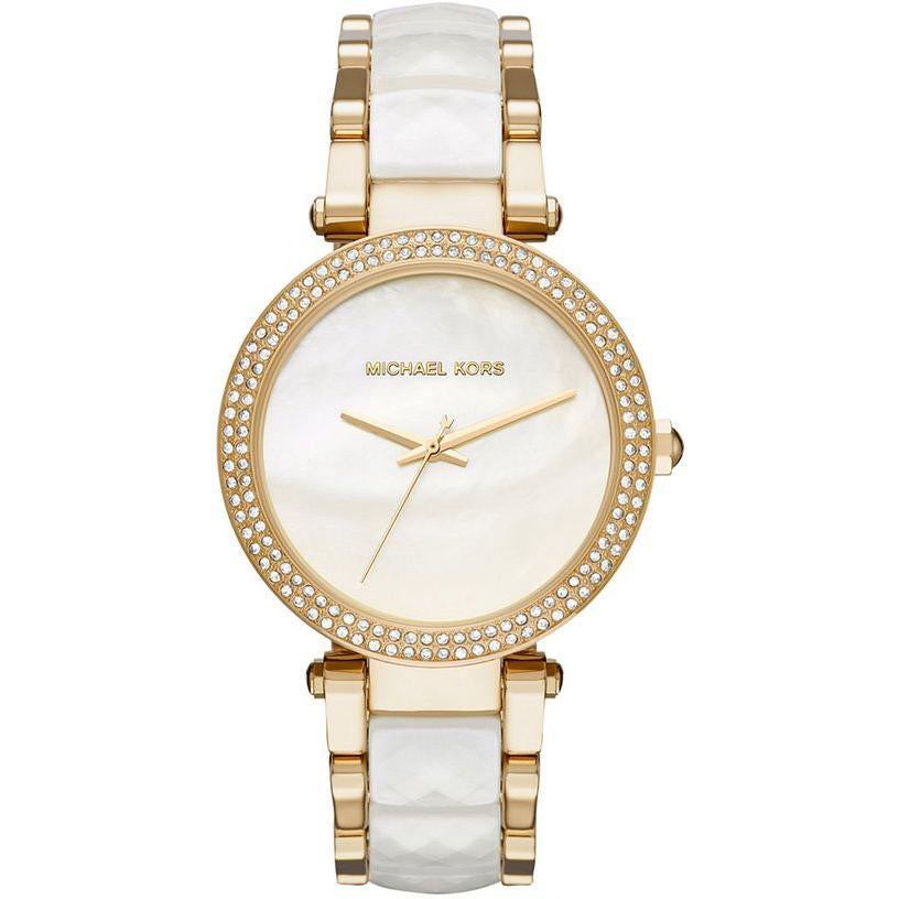 Michael Kors Ladies Parker Gold Watch - MK6400